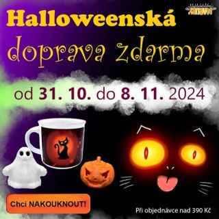 Využijete dopravu zdarma na nákup něčeho pro radost nebo vánočních dárků s předstihem, ať se vyhnete předvánočnímu stresu...